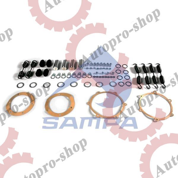 075.533 Р/К тормозной колодки на ось  SAF  SAMPA