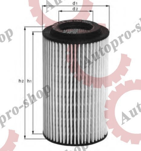 OX434D Фильтр масляный