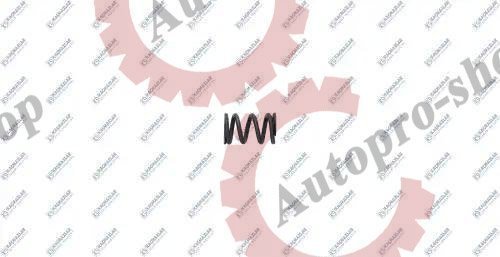 K2500026 Прижимная пружина 1,25X8X15