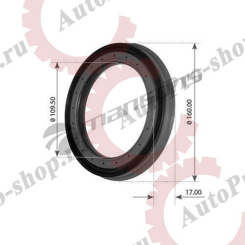 GR175 Сальник ступицы 152 6x16 5x110  SMB   MANSONS