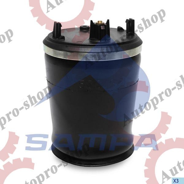 500.921-01 Пневморессора передняя (12-12.5) HENDRICKSON FLC/VOLVO SAMPA