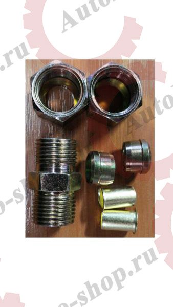 01467E Фитинг прямой металл. 12мм    EXOVO