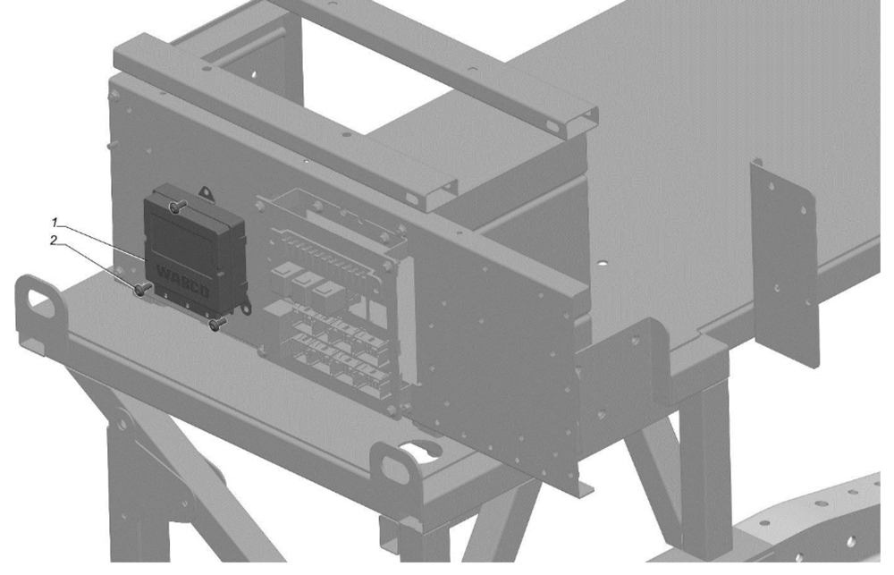 Блок управления пневмоподвеской