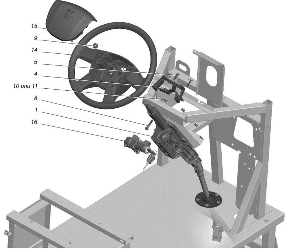 Колонка рулевого управления