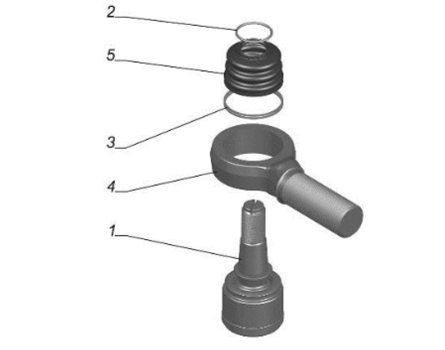 Наконечник рулевой правый