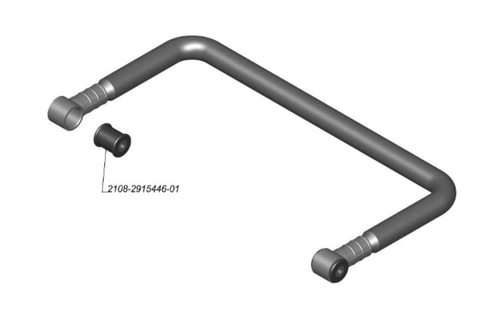 Штанга стабилизатора с наконечниками