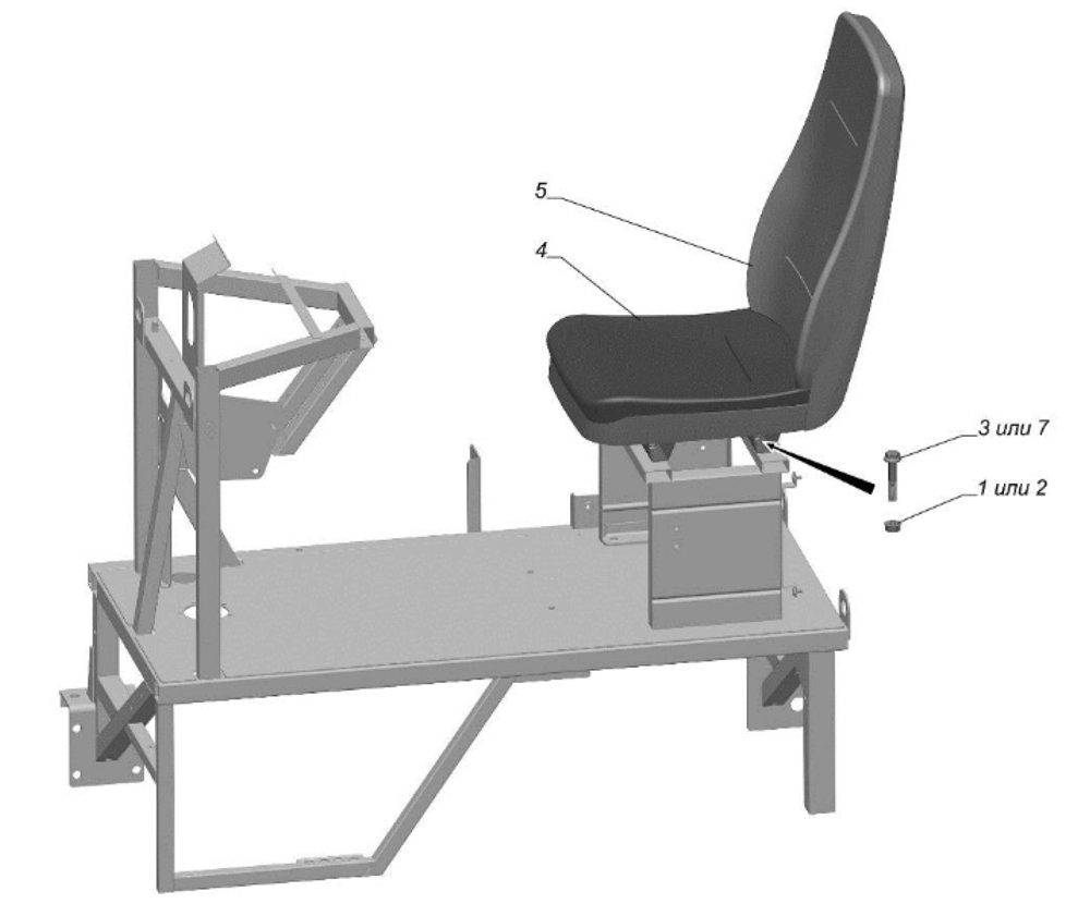 Сиденье водителя