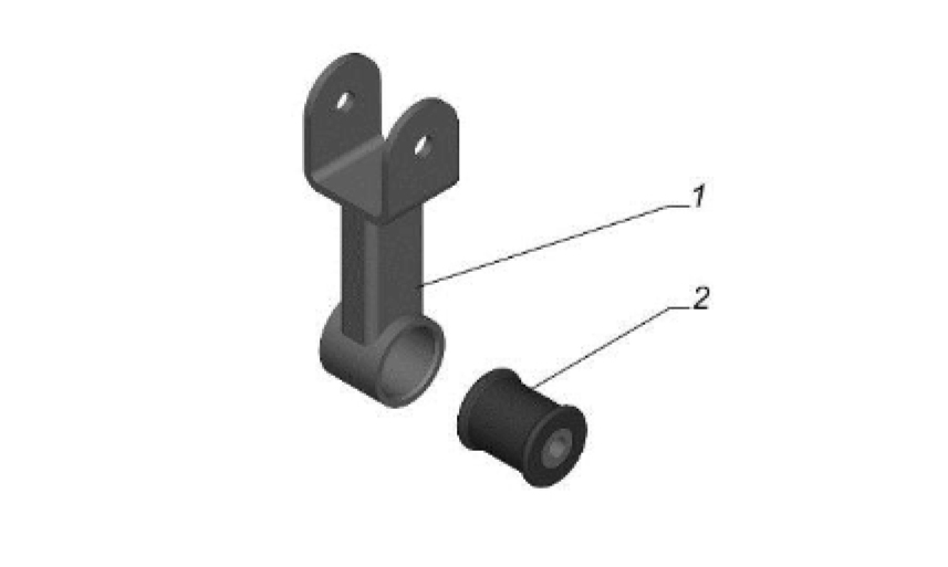 Стойка стабилизатора с шарниром